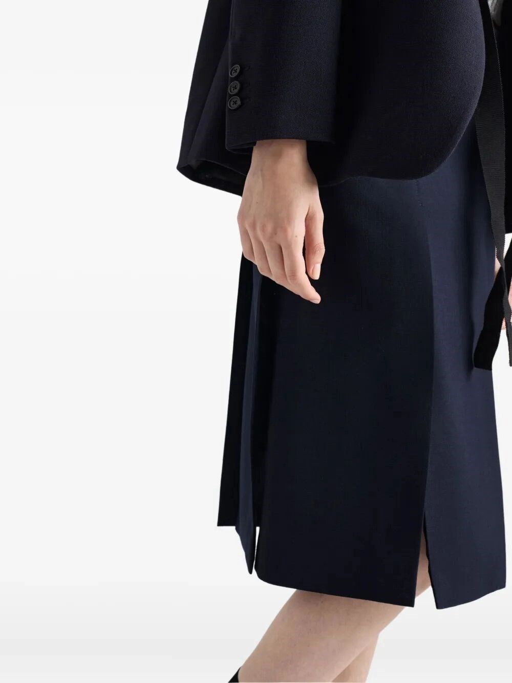 Prada Midi Skirt Size 28" / US 6 / IT 42 - 5 Thumbnail