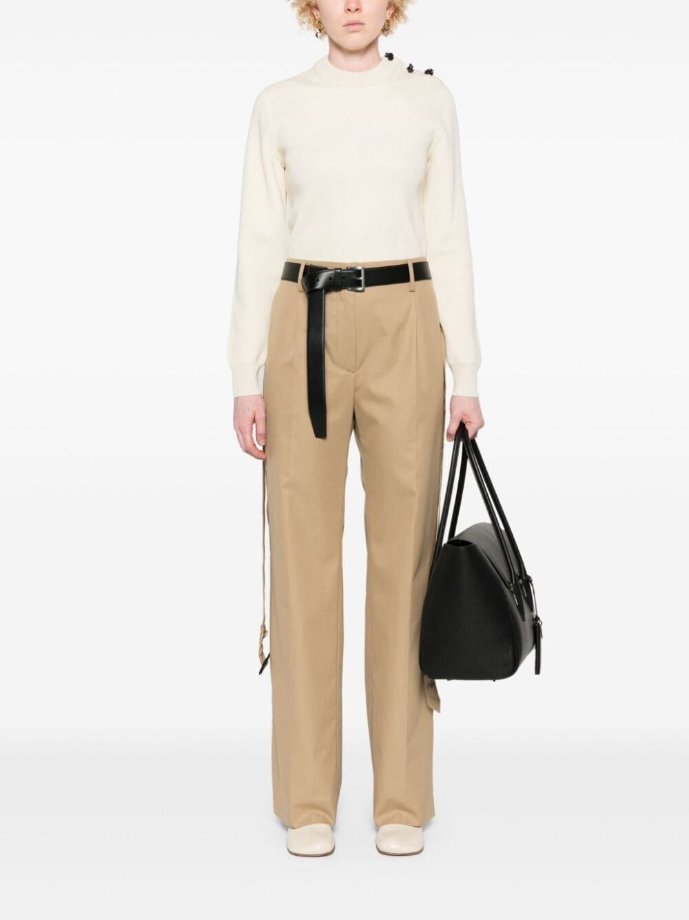 Prada Cotton Twill Pants Size 28" / US 6 / IT 42 - 2 Thumbnail