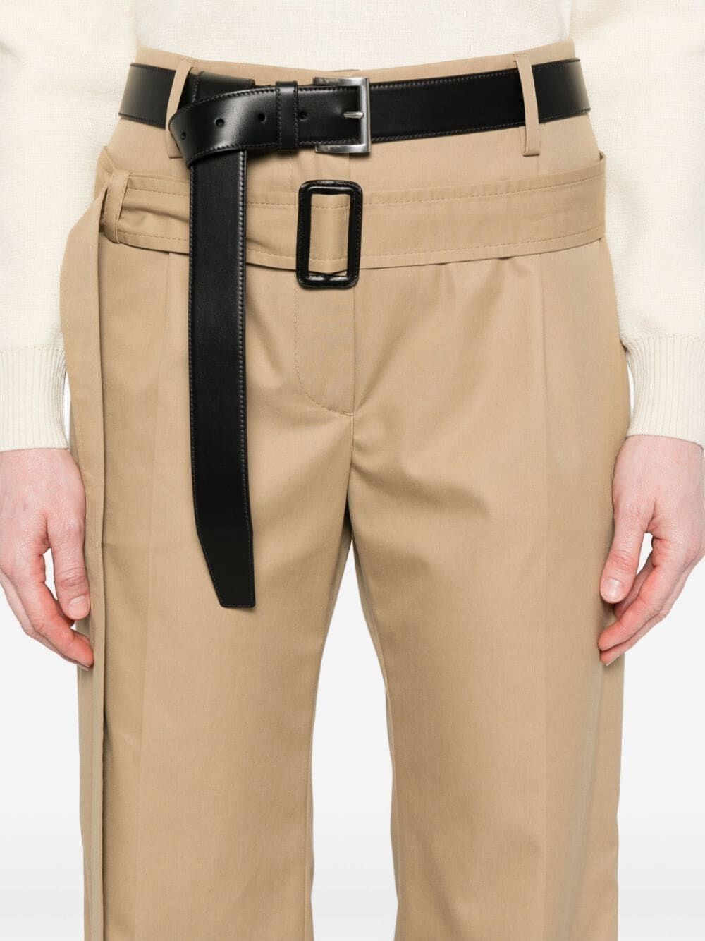 Prada Cotton Twill Pants Size 28" / US 6 / IT 42 - 4 Thumbnail