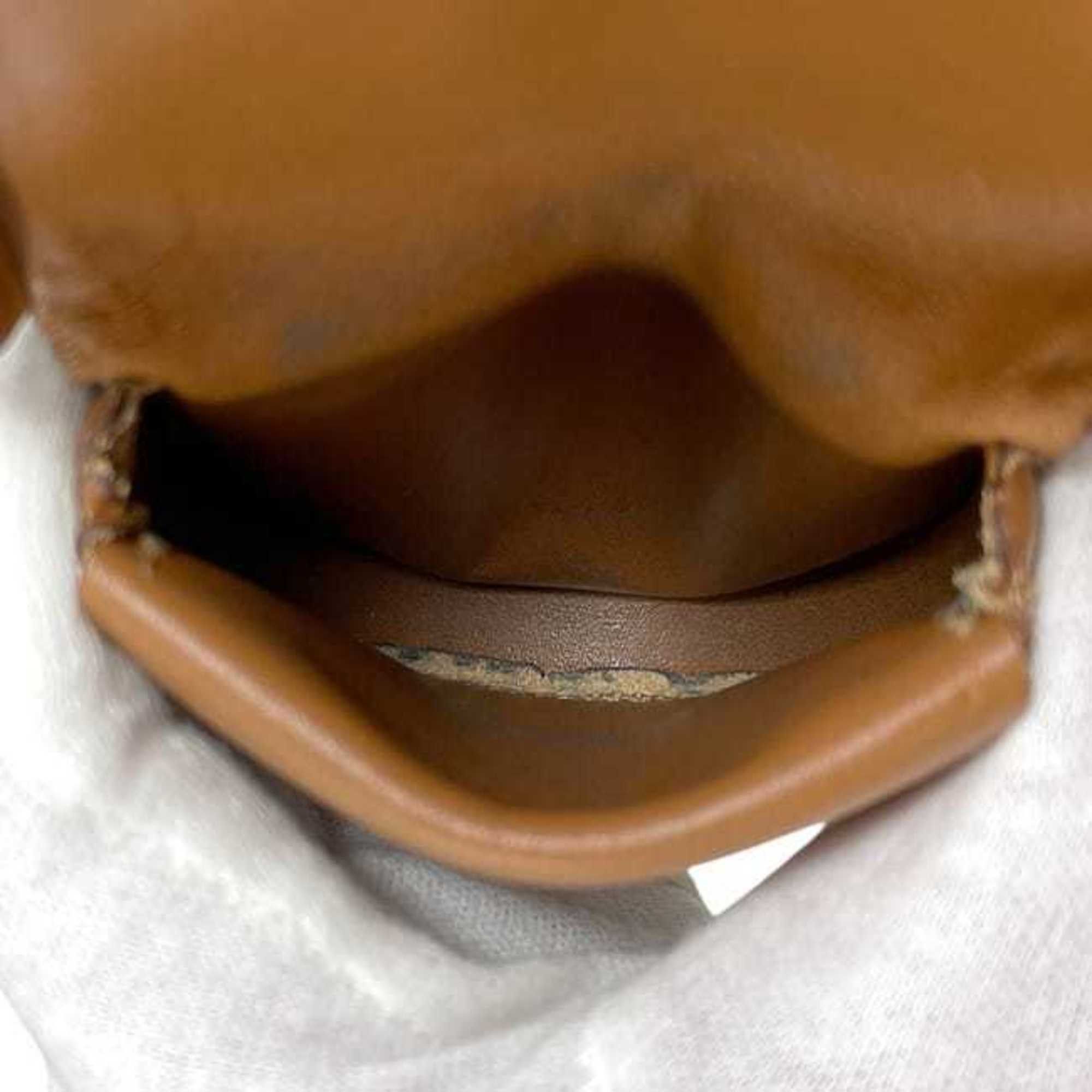 Celine Celine Coin Case ec-24439 Brown Macadam Purse PVC Leather JMB10 CELINE Flap Mini Wallet Compact Men's Women's Size ONE SIZE - 8 Thumbnail