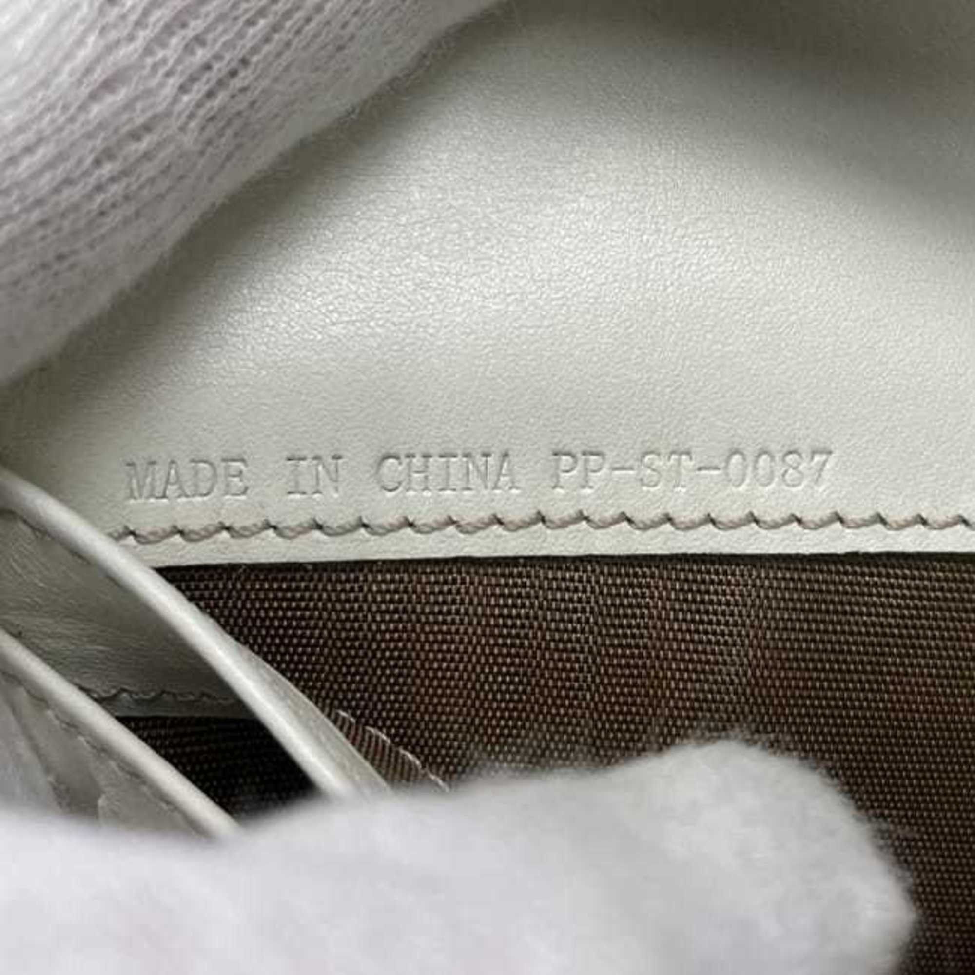 Celine Celine Bifold Long Wallet ec-24585 Beige White Macadam Canvas Leather PP-ST-0087 CELINE Plated Hardware for Men and Women Size ONE SIZE - 11 Thumbnail