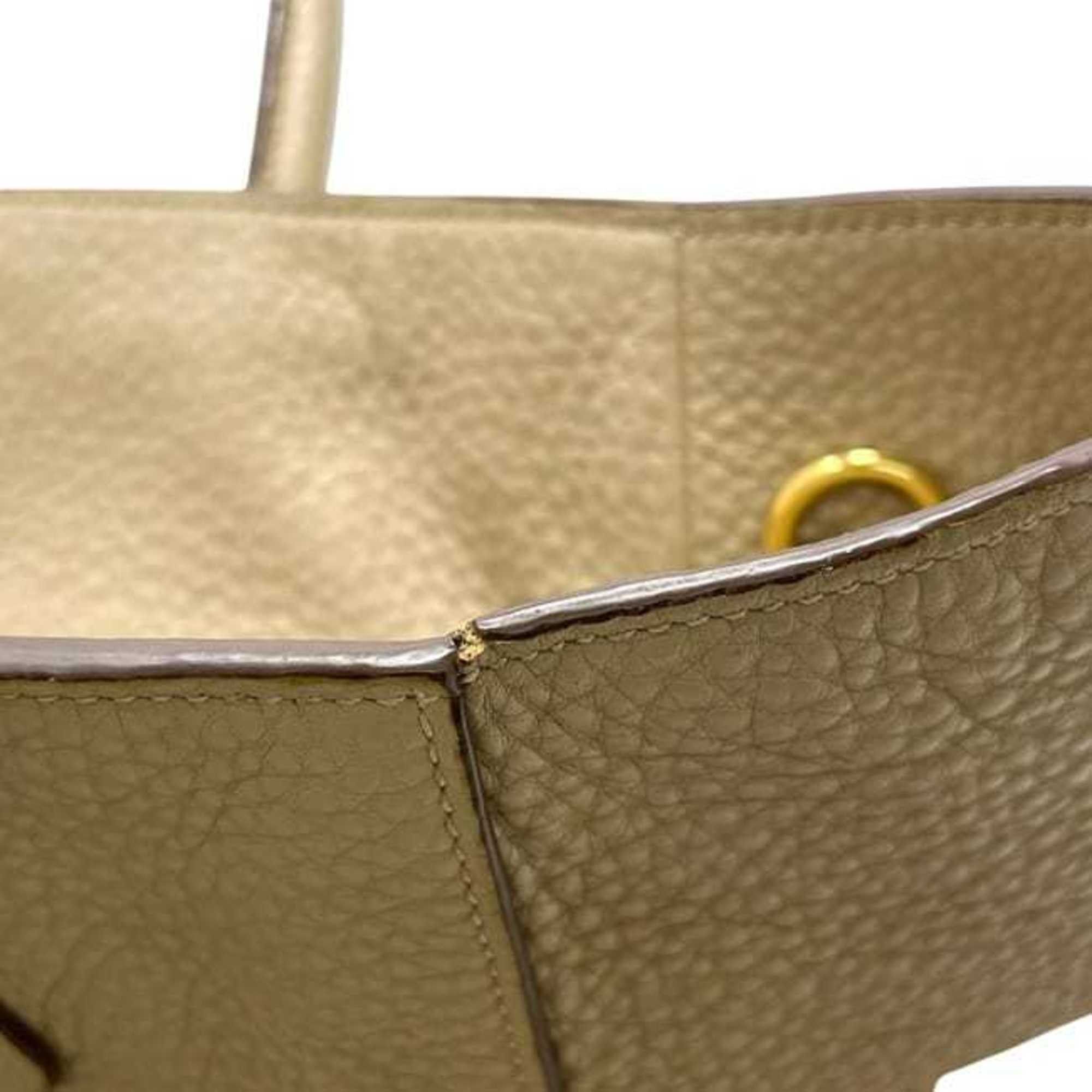 Prada Prada 2-way bag f-24518 Beige SABBIA BN2795 Leather Vitello Dino 204 PRADA Handbag Crossbody Shoulder Bag Triangle Plate Women's Men's Size ONE SIZE - 5 Thumbnail