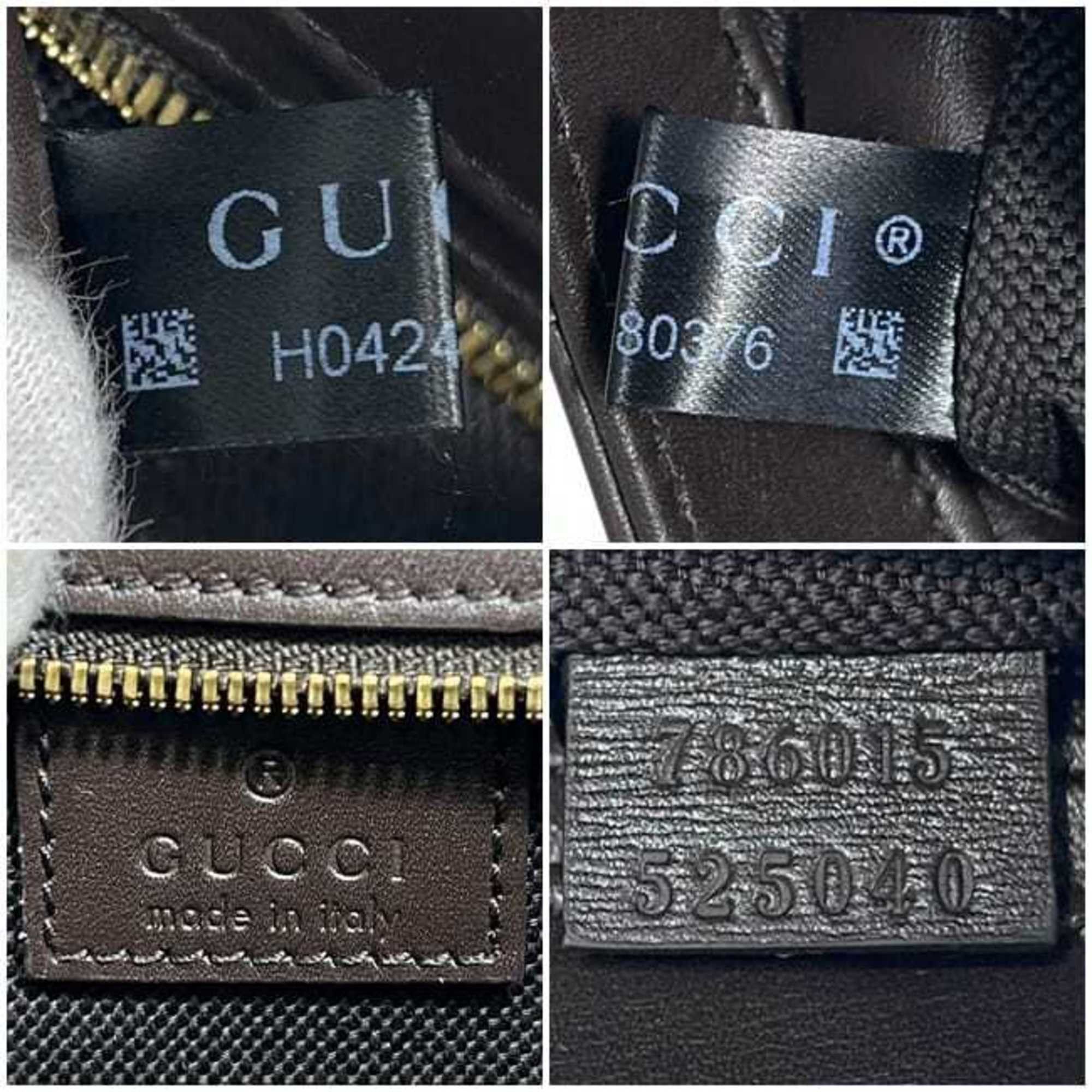 Gucci Gucci Moonside Shoulder Bag f-24565 Beige Brown GG Canvas Sherry 786015 Unused Leather 525040 GUCCI Women's Size ONE SIZE - 10 Thumbnail