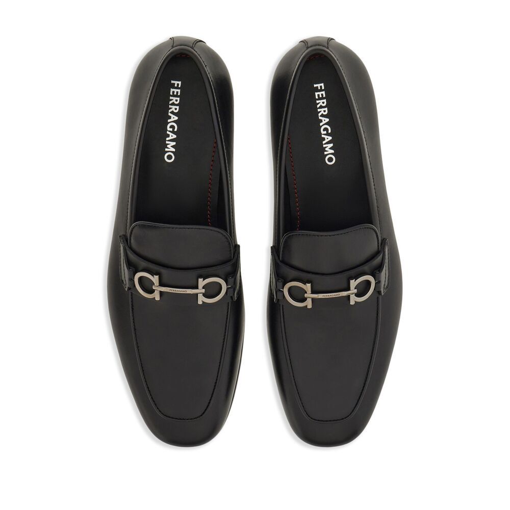 Salvatore Ferragamo Ferragamo BLACK Loafers Size US 10 / EU 43 - 5 Thumbnail