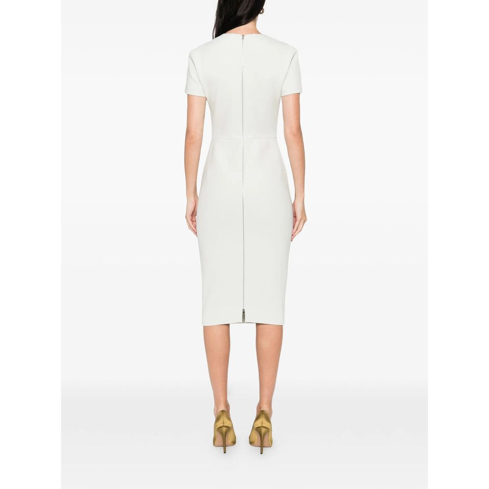 Victoria Beckham Victoria Beckham GREEN Dresses - Day Dresses Size XL / US 12-14 / IT 48-50 - 4 Thumbnail