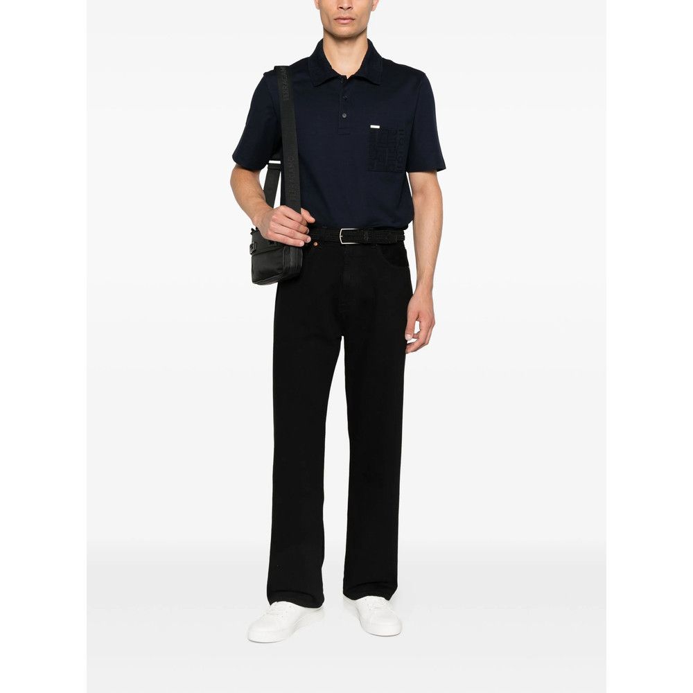 Salvatore Ferragamo Ferragamo BLUE Polo Shirts Size US M / EU 48-50 / 2 - 2 Thumbnail