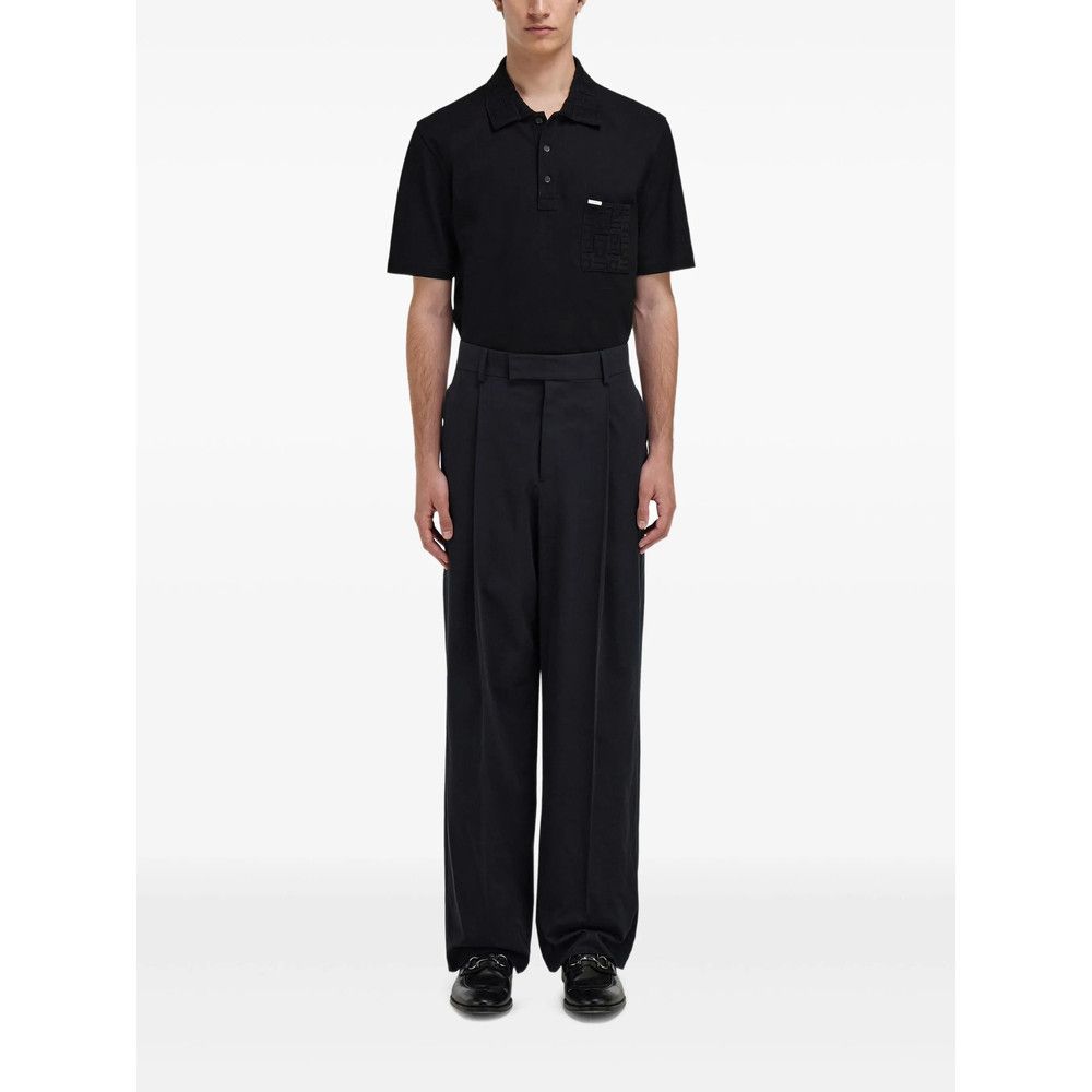 Salvatore Ferragamo Ferragamo BLACK Polo Shirts Size US M / EU 48-50 / 2 - 5 Thumbnail