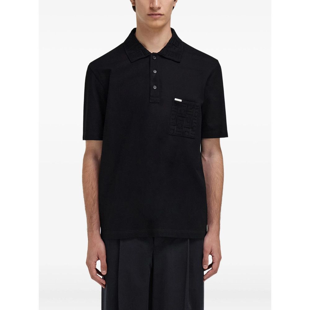 Salvatore Ferragamo Ferragamo BLACK Polo Shirts Size US M / EU 48-50 / 2 - 4 Thumbnail