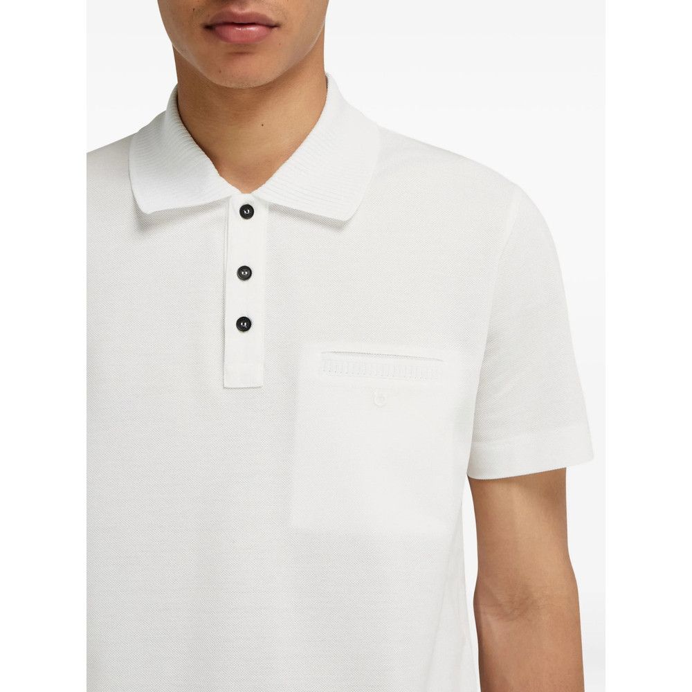 Salvatore Ferragamo Ferragamo WHITE Polo Shirts Size US XXL / EU 58 / 5 - 3 Thumbnail