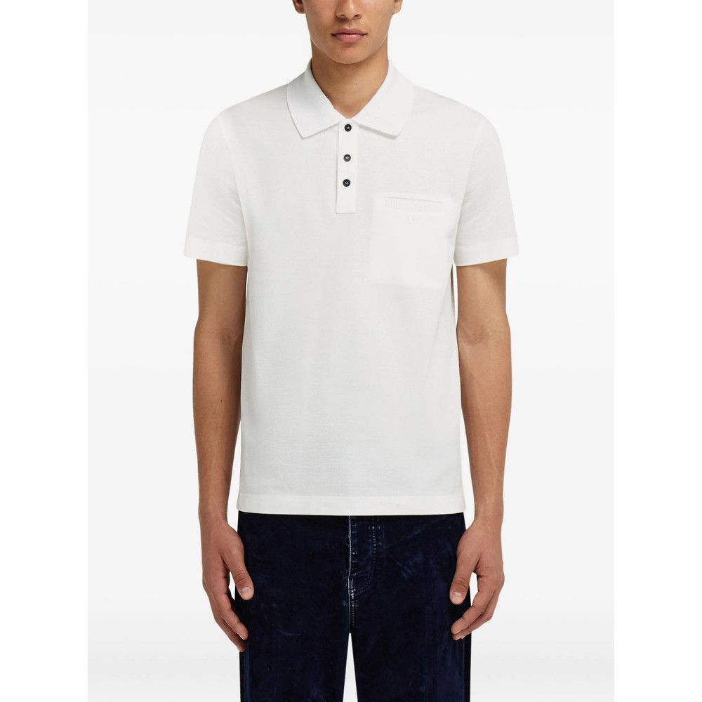 Salvatore Ferragamo Ferragamo WHITE Polo Shirts Size US XXL / EU 58 / 5 - 4 Thumbnail