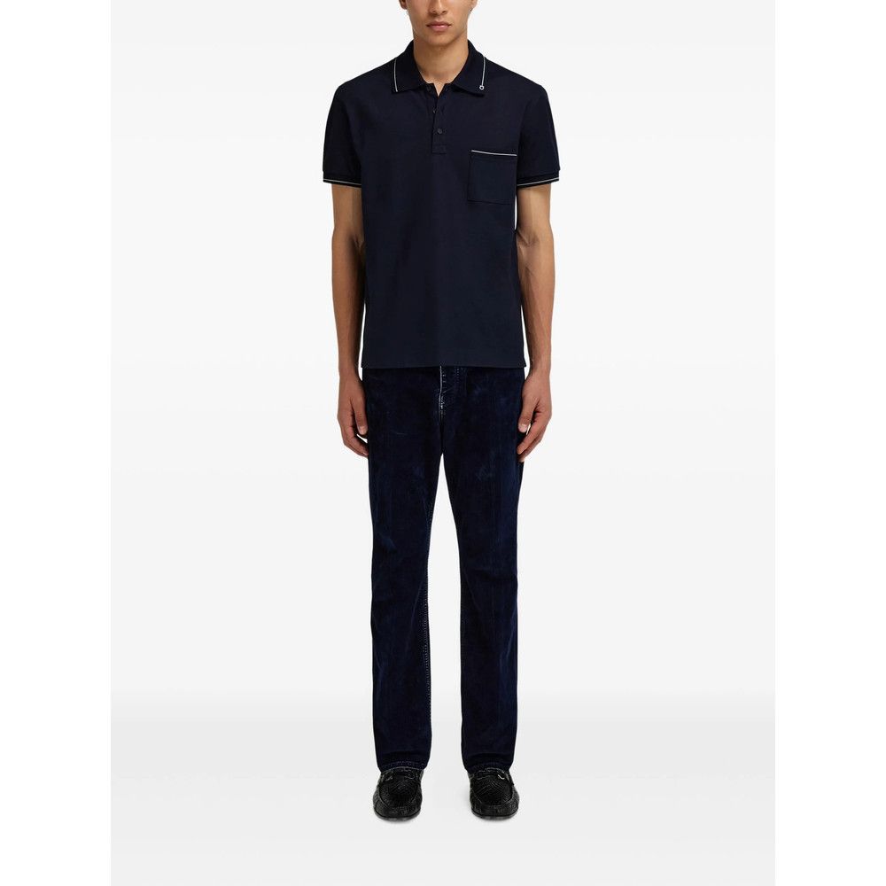 Salvatore Ferragamo Ferragamo BLUE Polo Shirts Size US XL / EU 56 / 4 - 4 Thumbnail