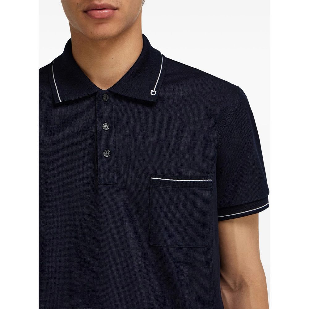 Salvatore Ferragamo Ferragamo BLUE Polo Shirts Size US XL / EU 56 / 4 - 5 Thumbnail