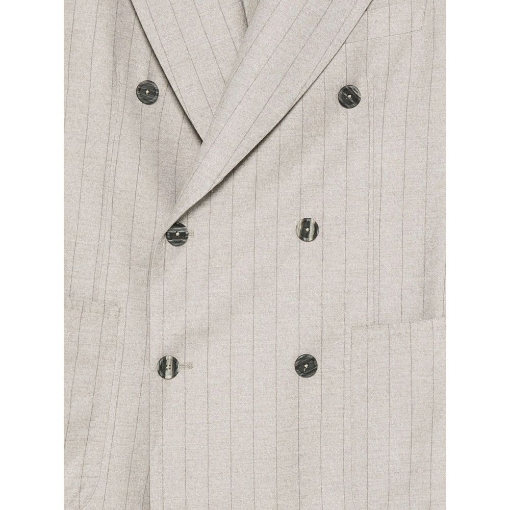 Tagliatore Tagliatore GREY Suits - Double Breasted Suits Size US S / EU 44-46 / 1 - 2 Thumbnail