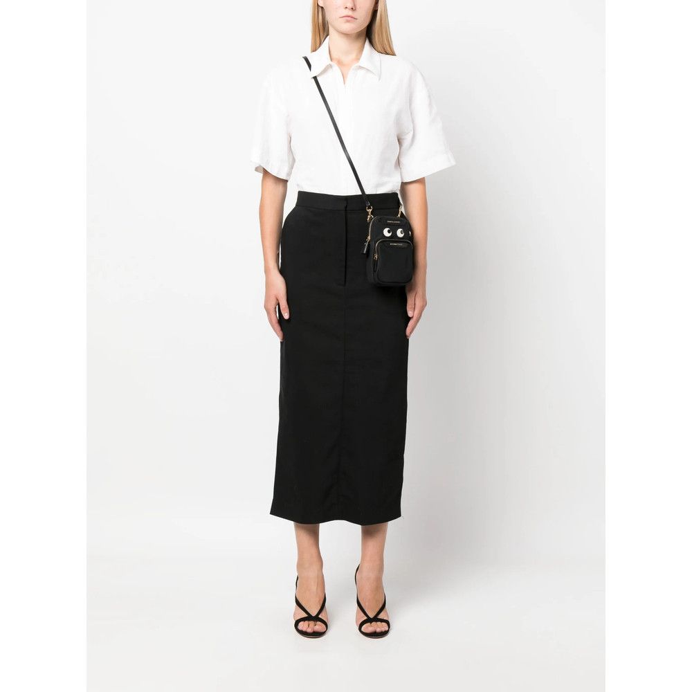 Anya Hindmarch Anya Hindmarch BLACK Satchels & Cross Body Bags Size ONE SIZE - 4 Thumbnail
