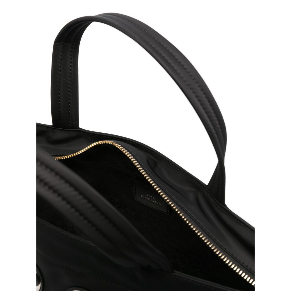 Anya Hindmarch Anya Hindmarch BLACK Tote Bags Size ONE SIZE - 4 Thumbnail