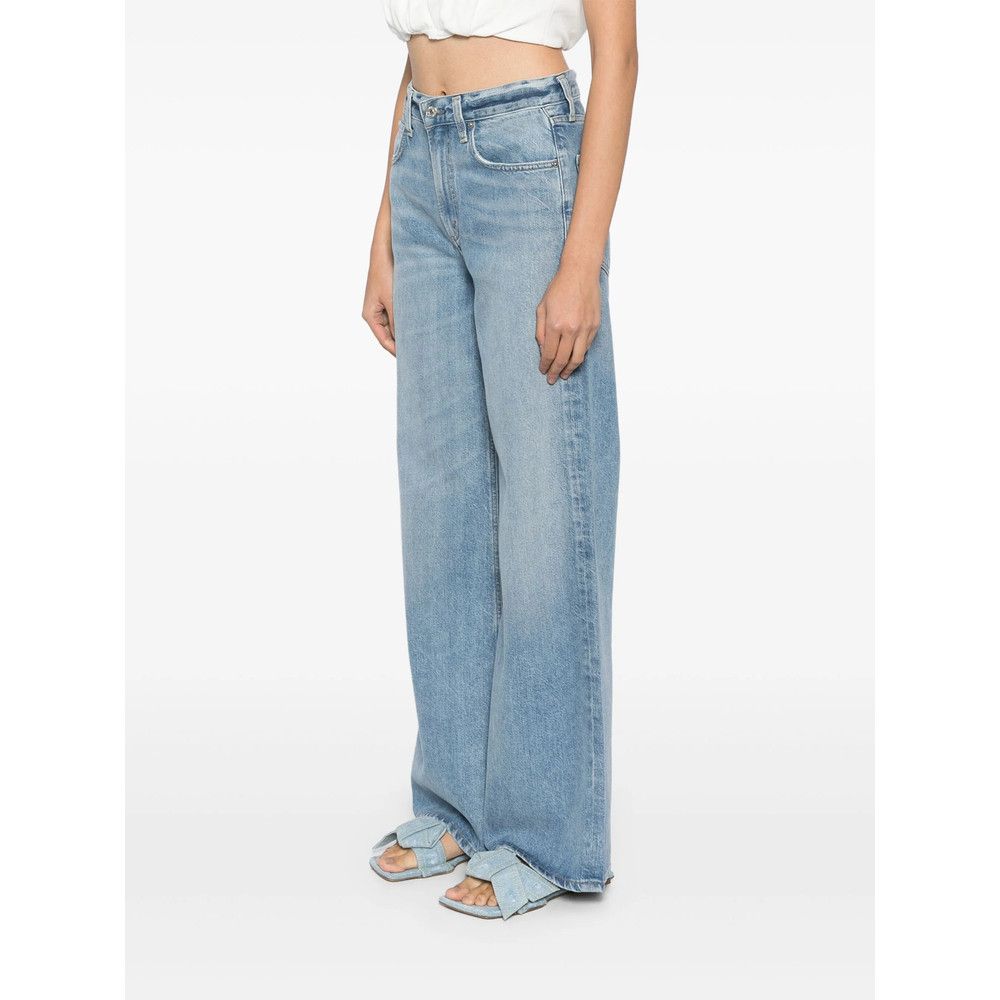 Citizens Of Humanity Citizens Of Humanity BLUE Denim - Wide-Leg Jeans Size 27" / US 4 / IT 40 - 5 Thumbnail