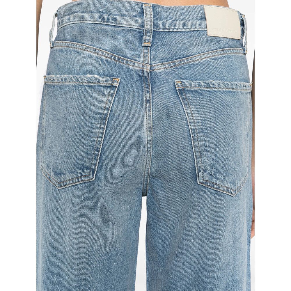 Citizens Of Humanity Citizens Of Humanity BLUE Denim - Wide-Leg Jeans Size 27" / US 4 / IT 40 - 3 Thumbnail