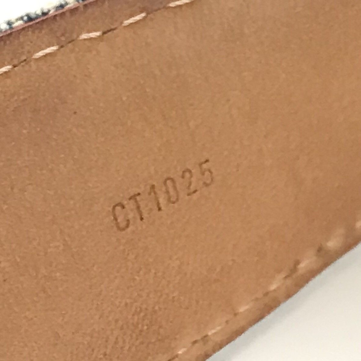Louis Vuitton Denim Monogram Belt Size ONE SIZE - 8 Thumbnail