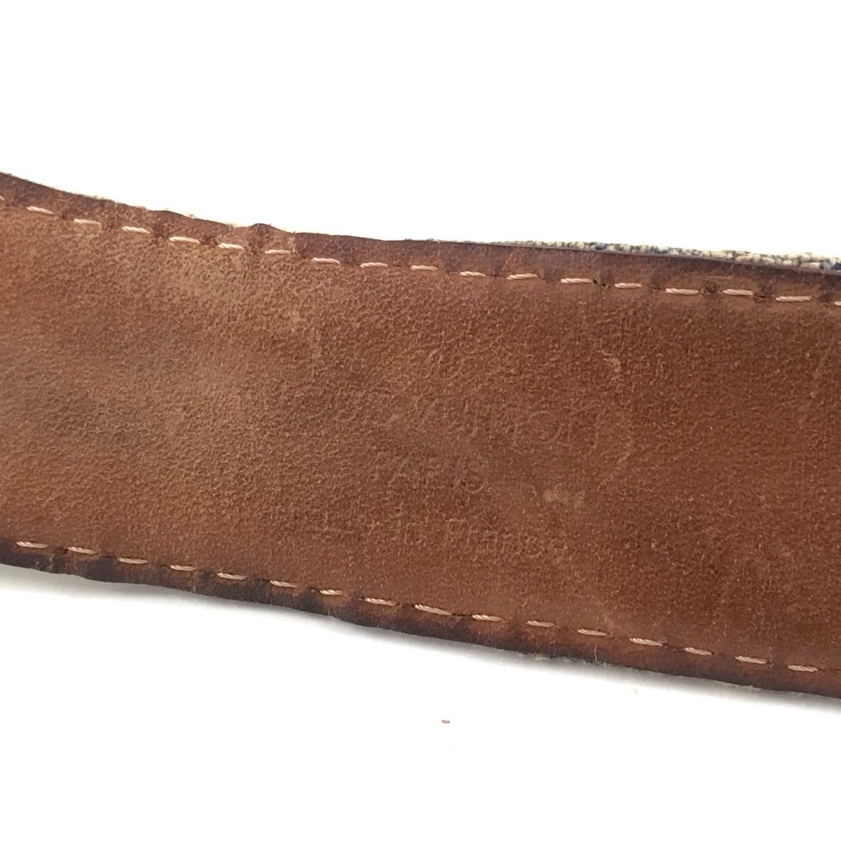 Louis Vuitton Denim Monogram Belt Size ONE SIZE - 7 Thumbnail