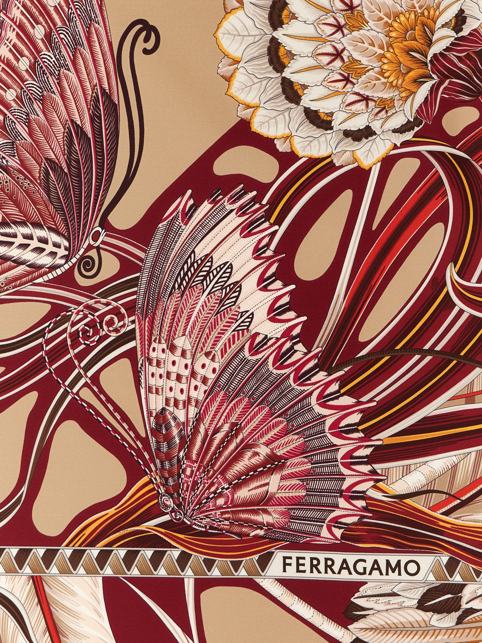 Salvatore Ferragamo 'Giada' Scarf Size ONE SIZE - 2 Thumbnail