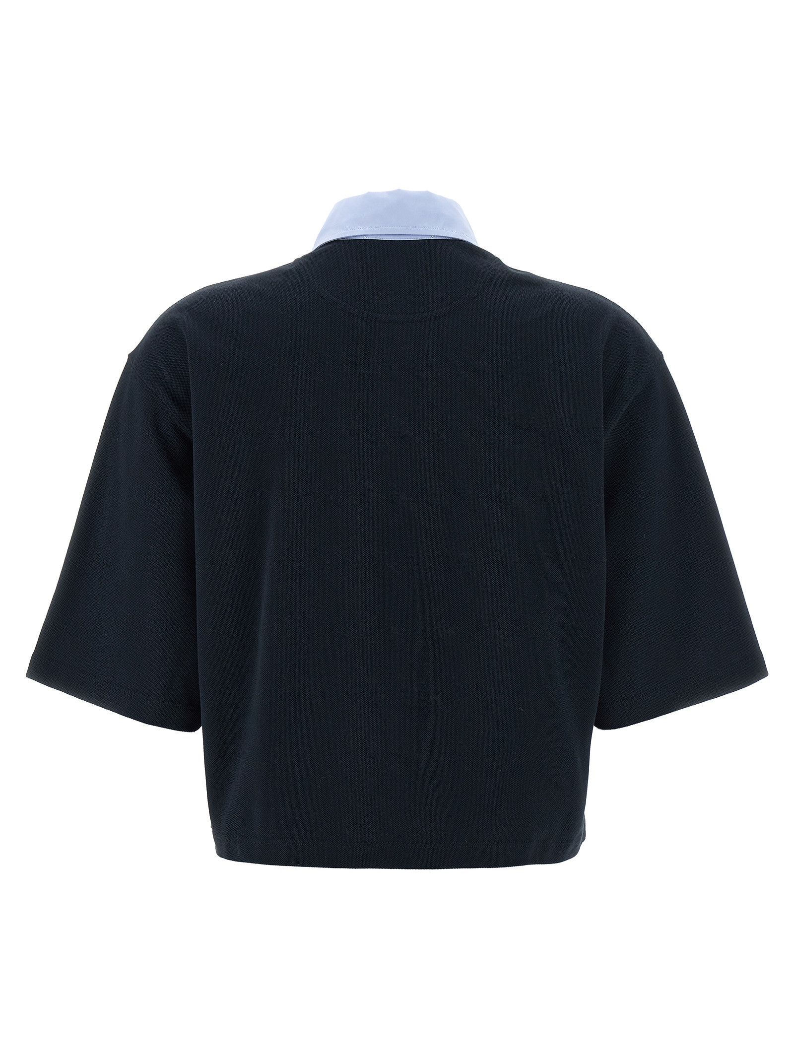 Stella McCartney Cropped Piquet Polo Size XS / US 0-2 / IT 36-38 - 2 Thumbnail