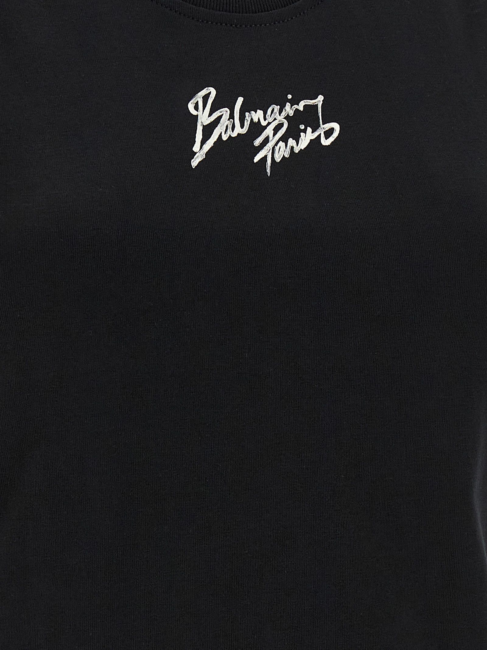 Balmain 'Balmain Paris' Print Top Size XS / US 0-2 / IT 36-38 - 4 Thumbnail