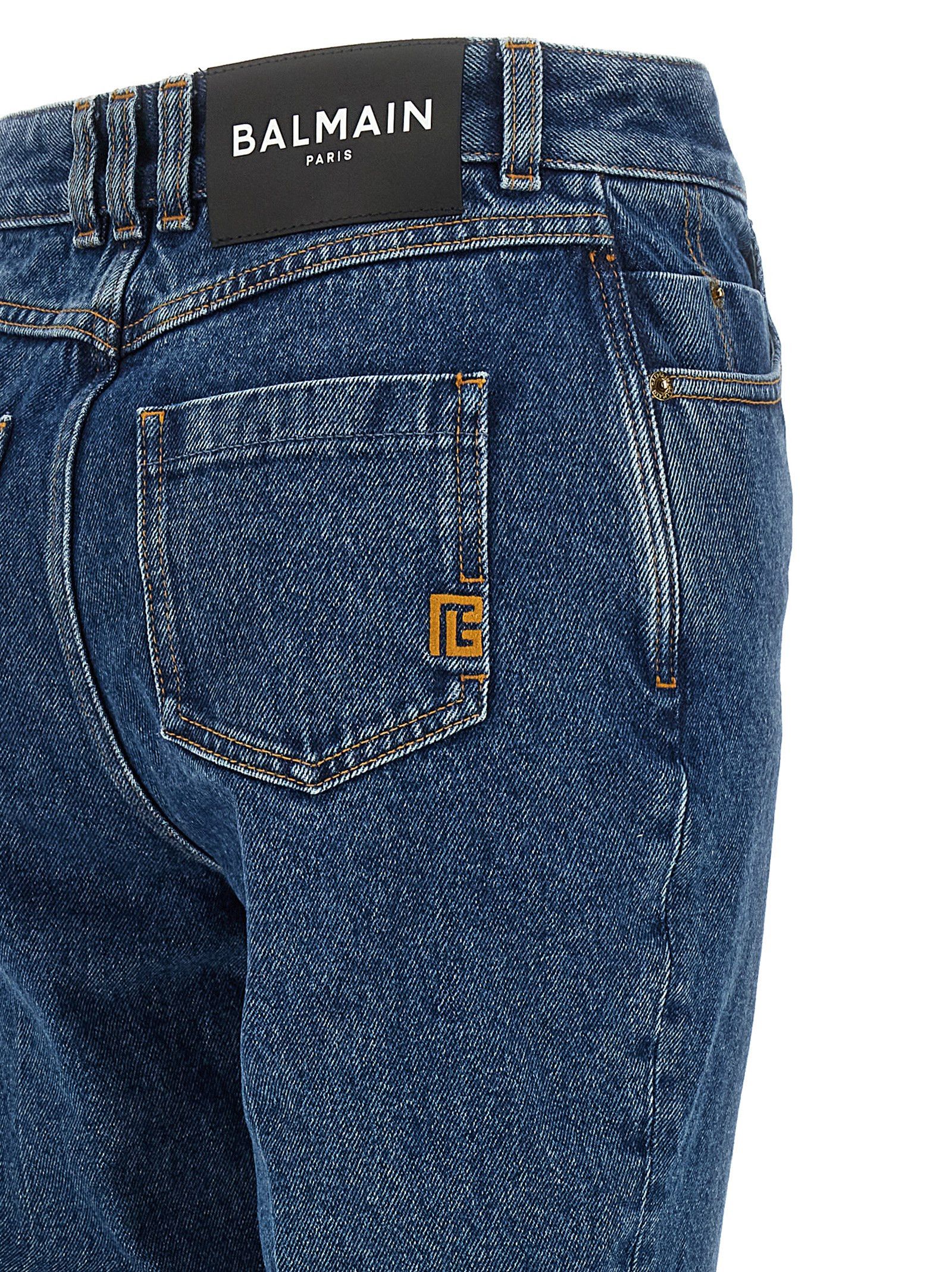 Balmain Embroidery Jeans Size 28" / US 6 / IT 42 - 4 Thumbnail