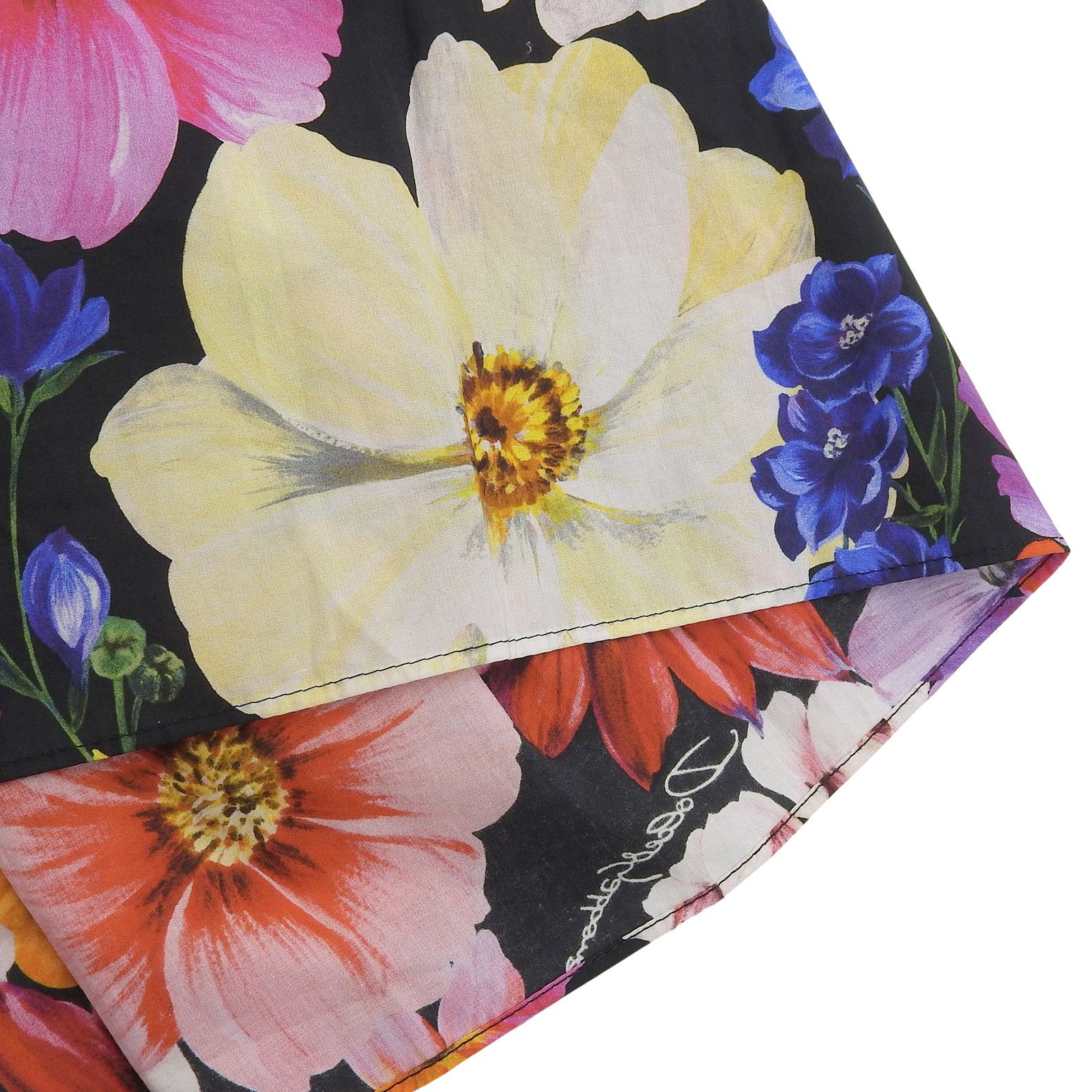Dolce & Gabbana Dolce & Gabbana Dolce&Gabbana Floral print Skirt Cotton Skirts F4CB1T/HS5L8 DUTY FREE for USA Size ONE SIZE - 6 Thumbnail
