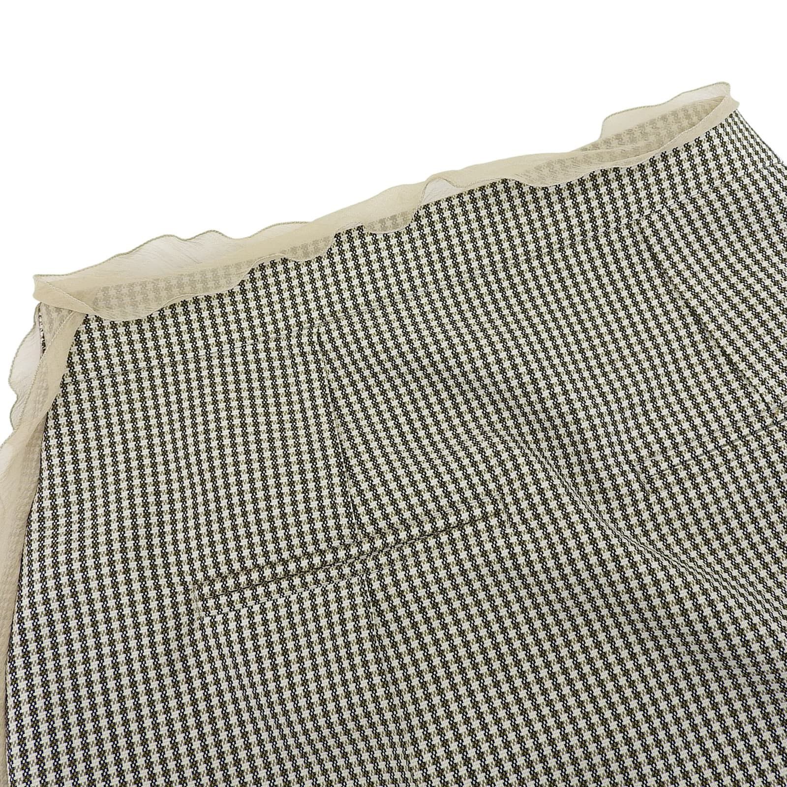 Fendi Fendi Fendi Houndstooth Wool Skirt Others Skirts FQ7416 DUTY FREE for USA Size ONE SIZE - 3 Thumbnail