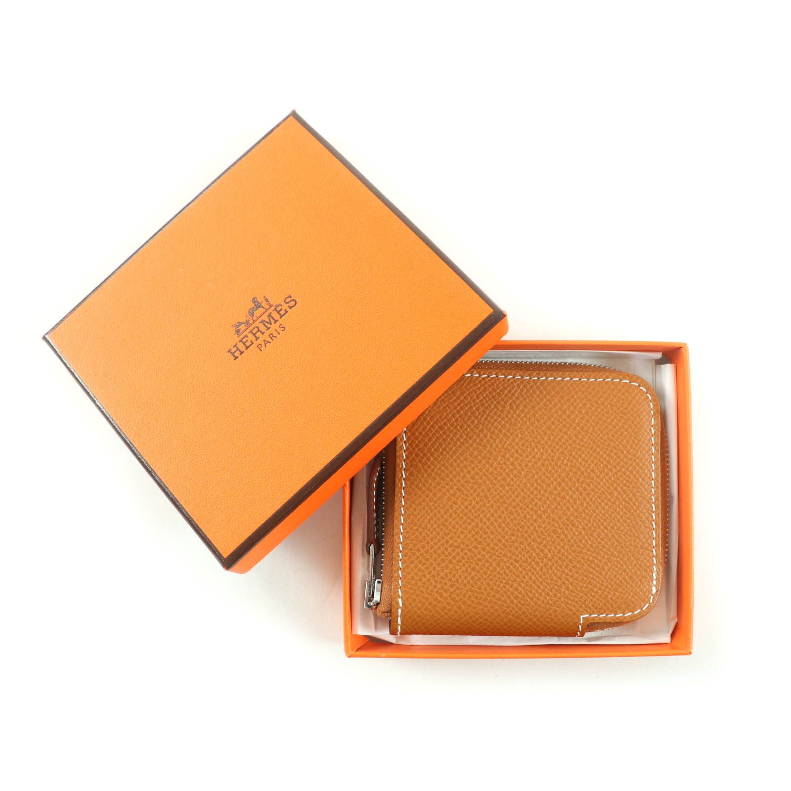 Hermes Hermes Hermès Azap Compact Mini Epsom Leather Coin Case Leather Coin Case Stamp W (2024) DUTY FREE for USA Size ONE SIZE - 2 Thumbnail