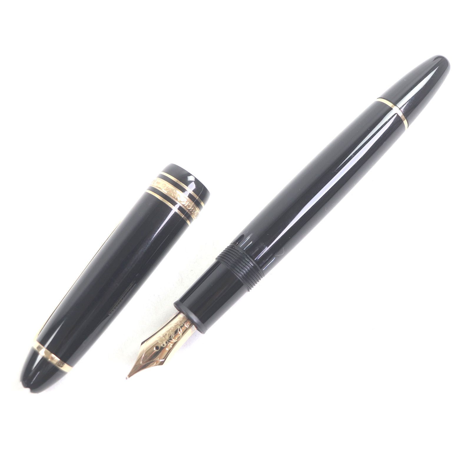 Montblanc Montblanc Montblanc Meisterstück 14K Fountain Pen Metal Pen DUTY FREE for USA Size ONE SIZE - 2 Thumbnail
