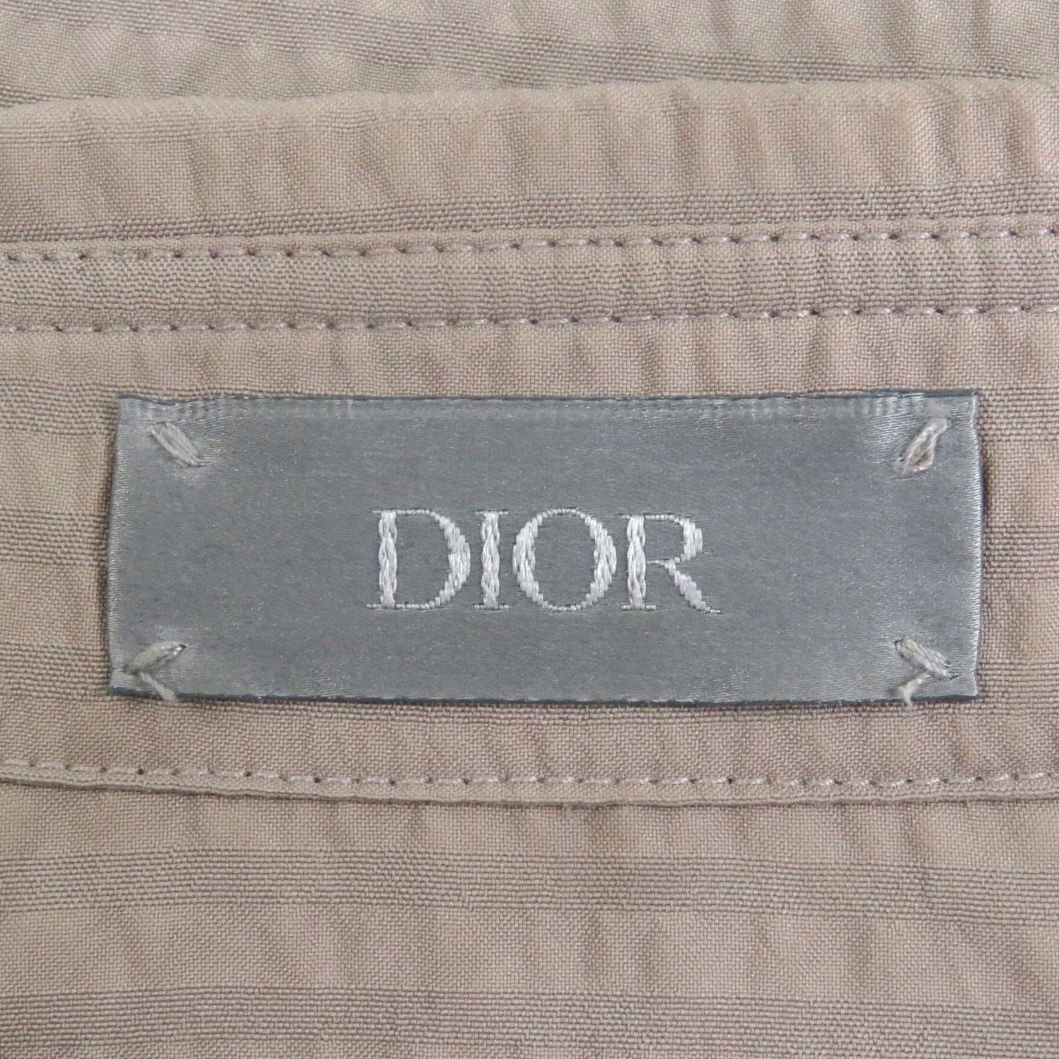Dior Dior Dior Check Pattern Soccer Fabric Short Sleeve Shirt Others Dress Shirt DUTY FREE for USA Size ONE SIZE - 5 Thumbnail
