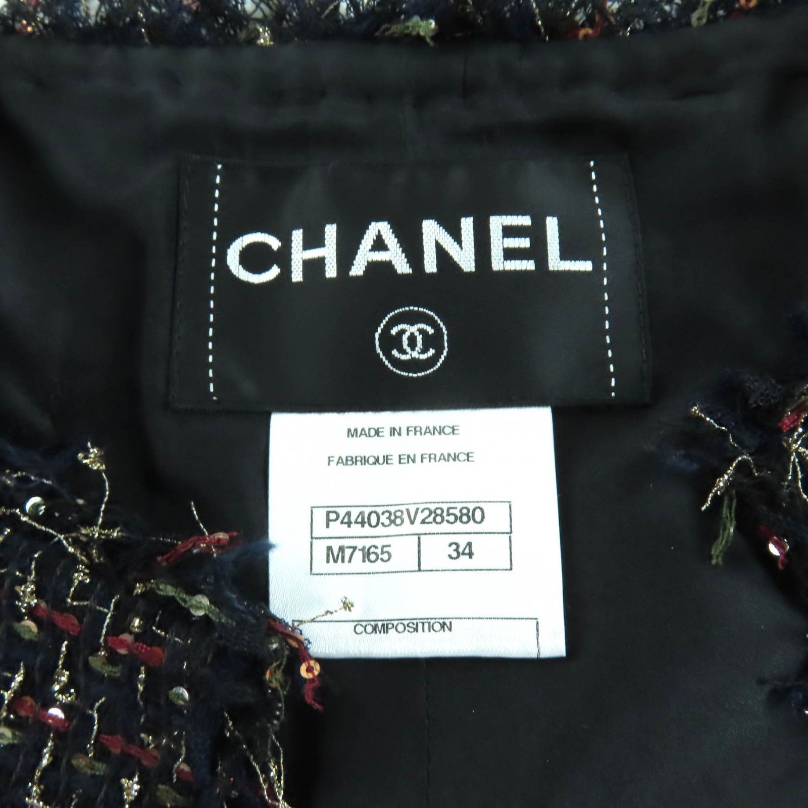 Chanel Chanel Chanel Nylon Collarless Jacket Others Outerwear P44038 DUTY FREE for USA Size ONE SIZE - 8 Thumbnail