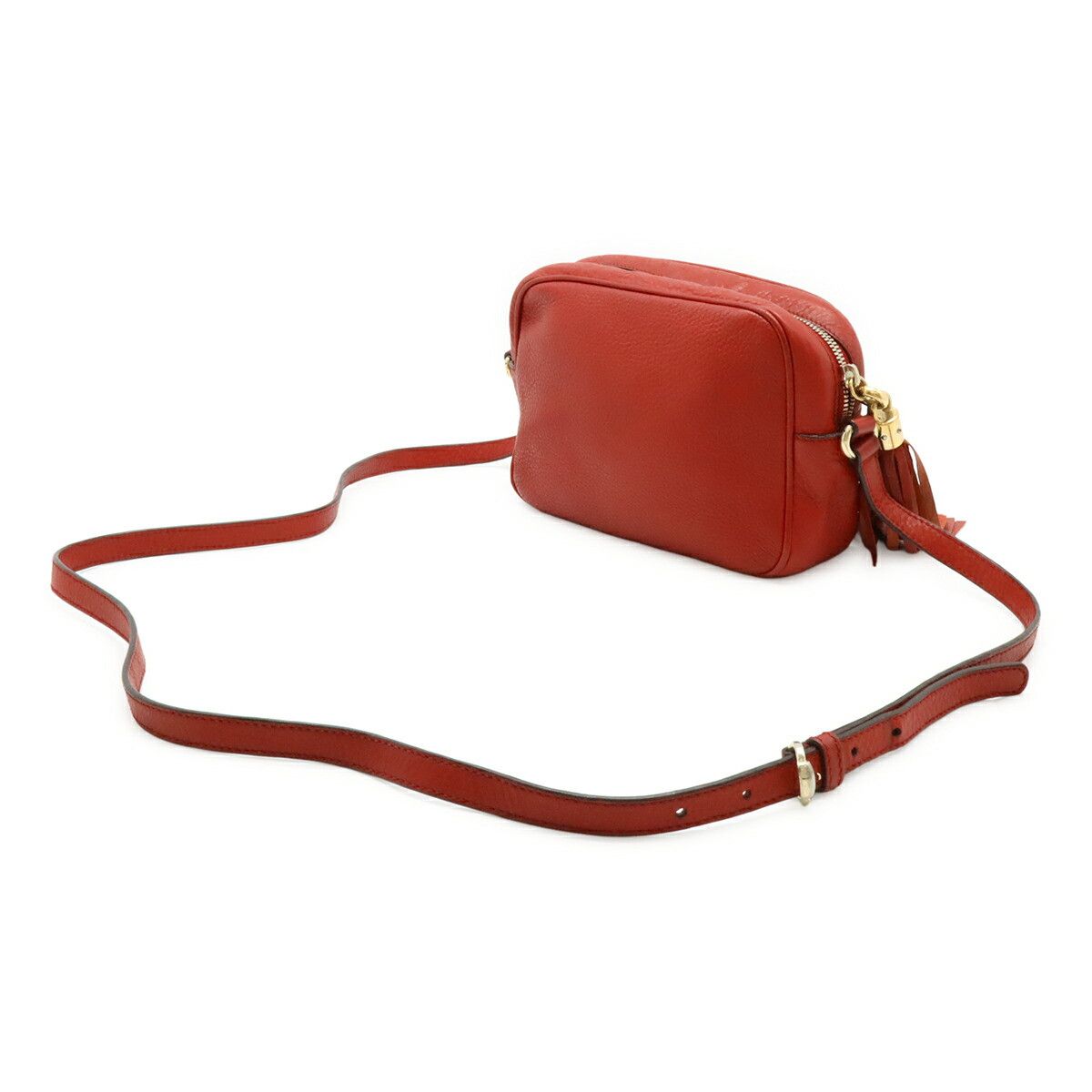 Gucci Gucci Gucci Soho Small Disco Leather Shoulder Bag Leather Crossbody Bag 308364 DUTY FREE for USA Size ONE SIZE - 2 Thumbnail