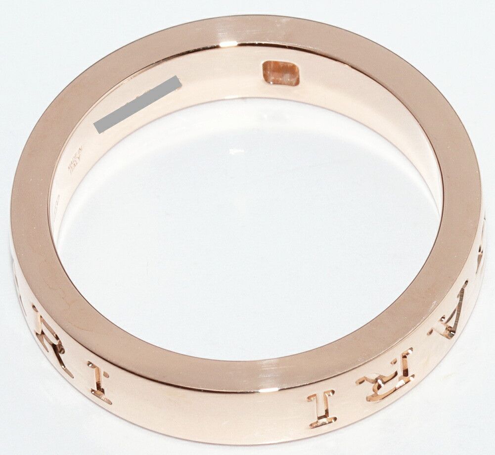 Bvlgari Bvlgari Bvlgari B.zero1 Au750 Diamond Ring Size 13.5 Leather Ring AN854185 DUTY FREE for USA Size ONE SIZE - 4 Thumbnail