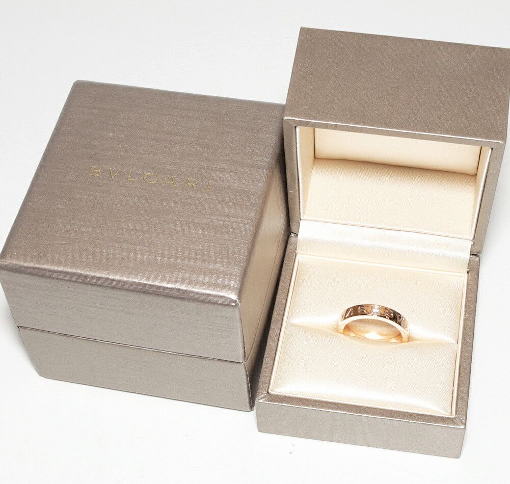 Bvlgari Bvlgari Bvlgari B.zero1 Au750 Diamond Ring Size 13.5 Leather Ring AN854185 DUTY FREE for USA Size ONE SIZE - 3 Thumbnail
