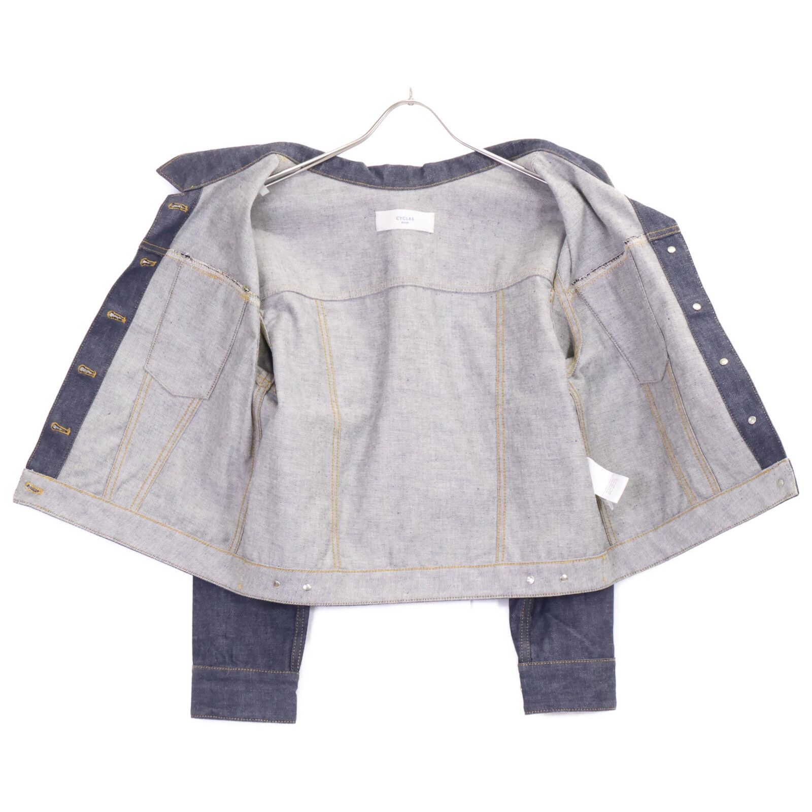 Other CYCLAS Cotton Denim Jacket Denim Outerwear DUTY FREE for USA