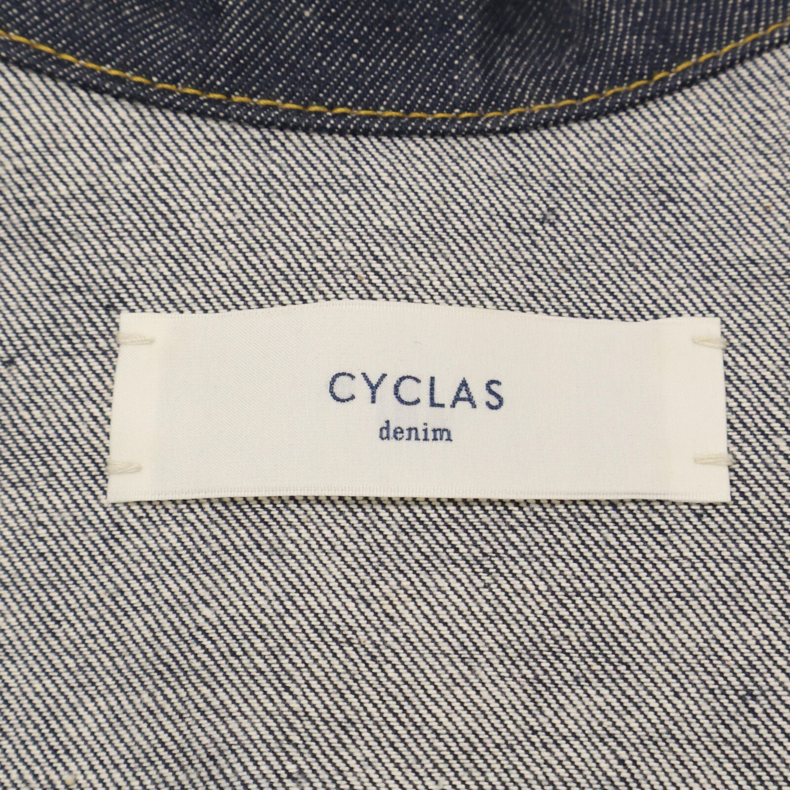 Other CYCLAS Cotton Denim Jacket Denim Outerwear DUTY FREE for USA