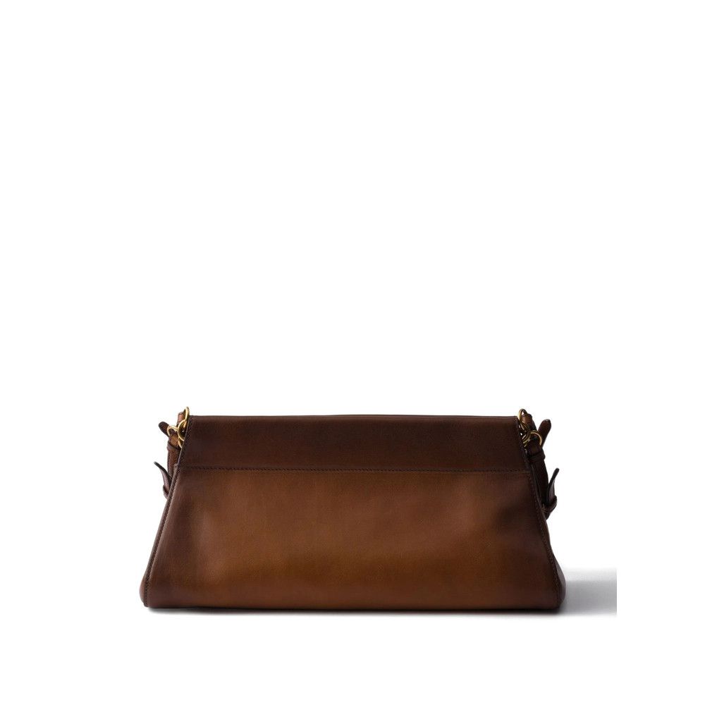 Prada Prada BROWN Shoulder Bags Size ONE SIZE - 4 Thumbnail