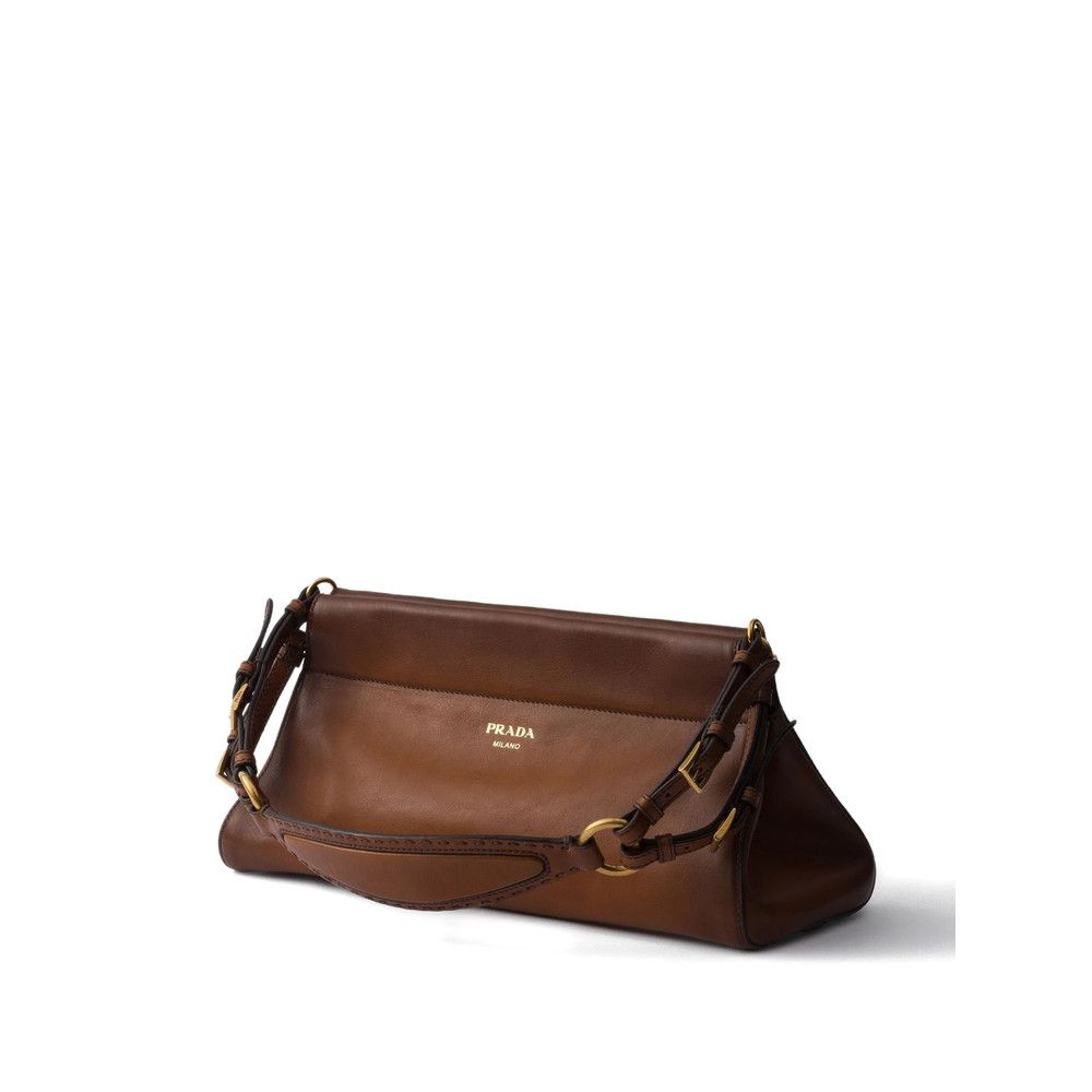Prada Prada BROWN Shoulder Bags Size ONE SIZE - 3 Thumbnail