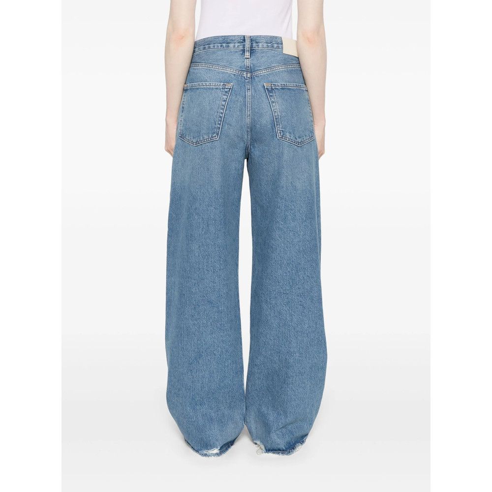 Citizens Of Humanity Citizens Of Humanity BLUE Denim - Wide-Leg Jeans Size 24" / US 00 / IT 34 - 4 Thumbnail