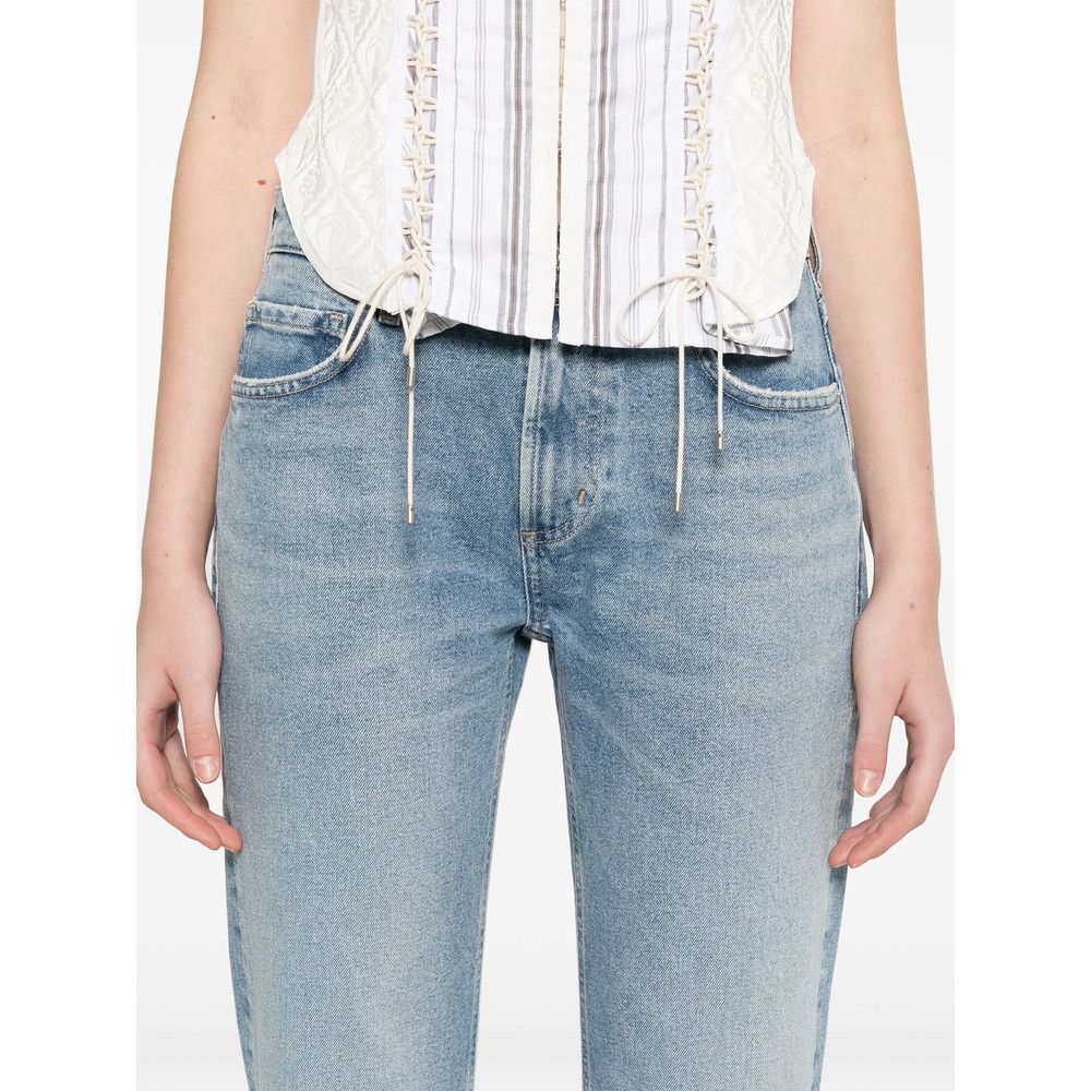 Citizens Of Humanity Citizens Of Humanity BLUE Denim - Straight-Leg Jeans Size 29" - 3 Thumbnail