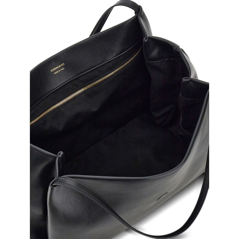 Salvatore Ferragamo Ferragamo BLACK Tote Bags Size ONE SIZE - 6 Thumbnail
