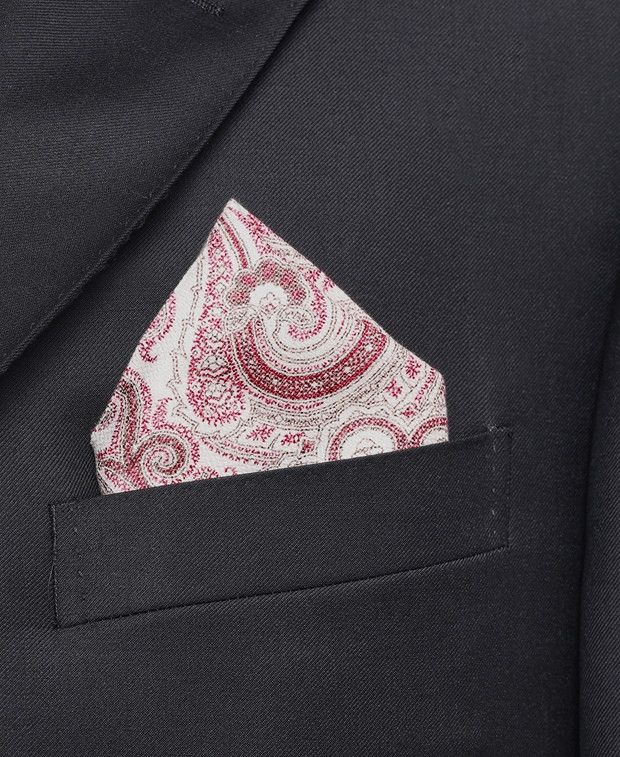 Brunello Cucinelli Silk pocket square Size ONE SIZE - 2 Thumbnail