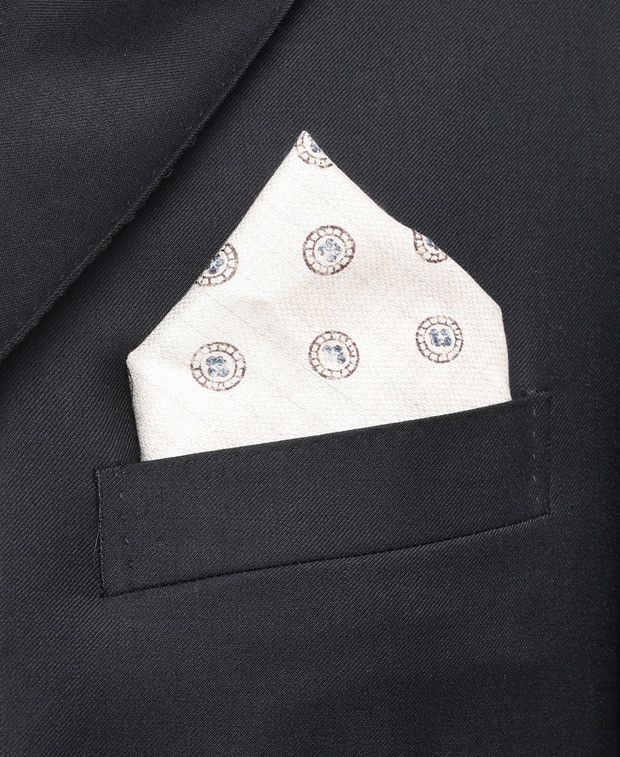 Brunello Cucinelli Silk pocket square Size ONE SIZE - 2 Thumbnail