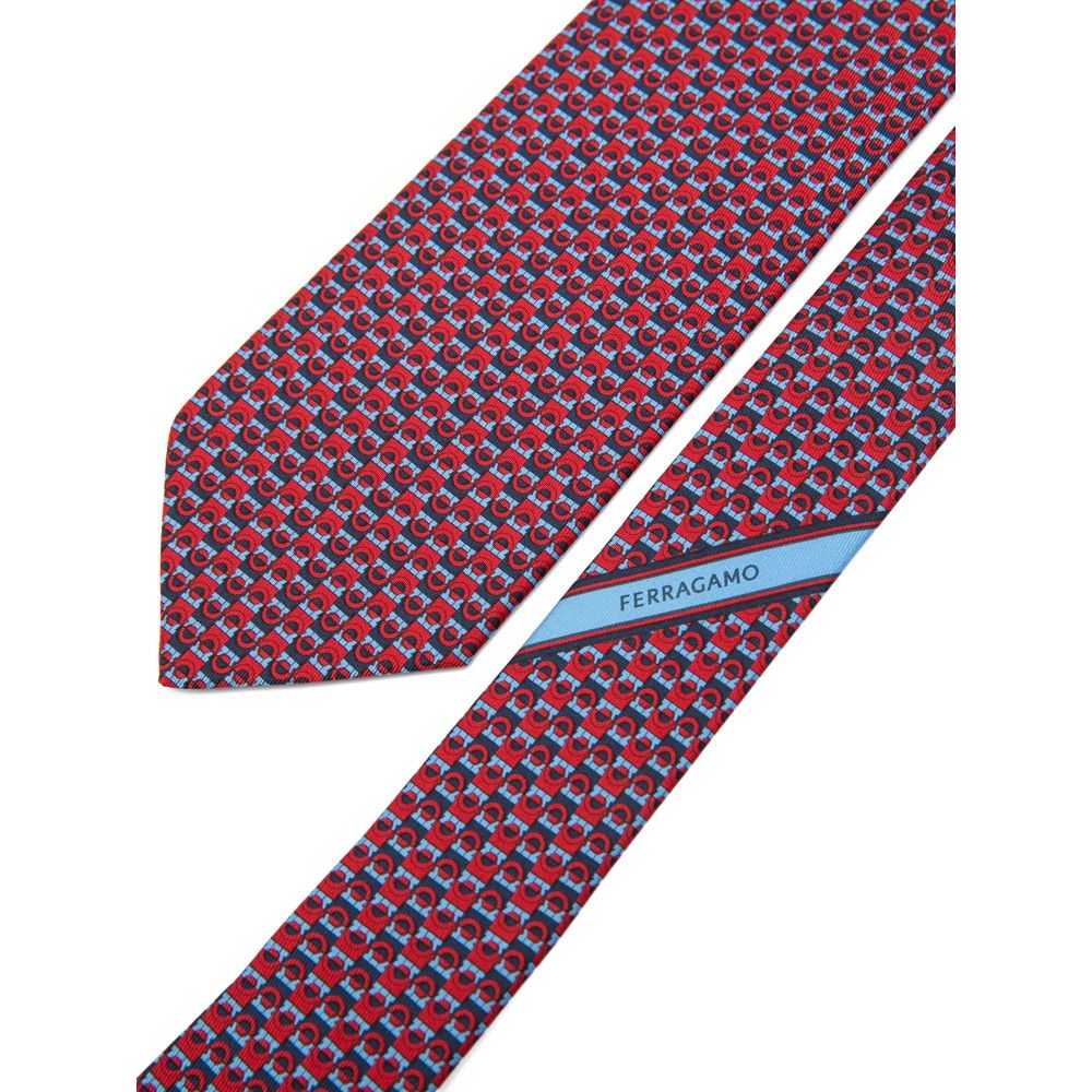 Salvatore Ferragamo Ferragamo RED Ties & Bow Ties Size ONE SIZE - 2 Thumbnail