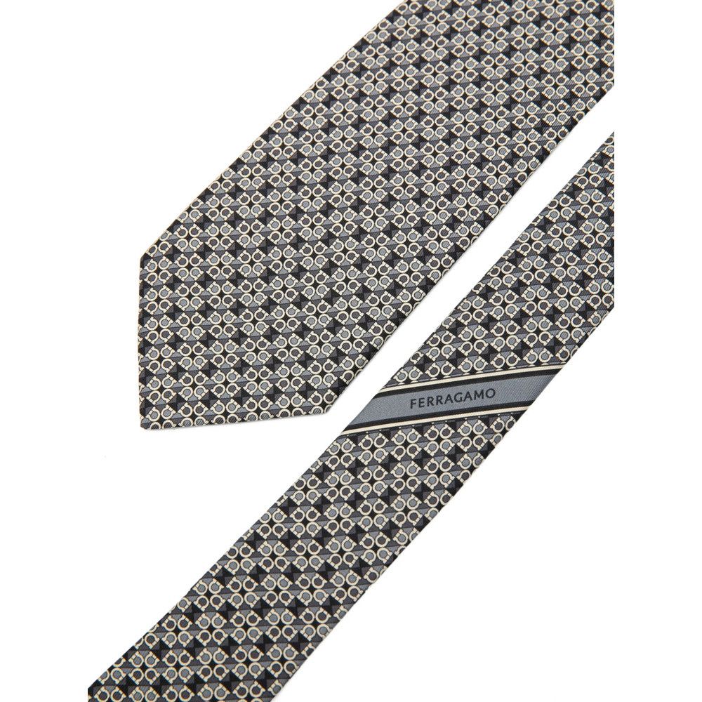 Salvatore Ferragamo Ferragamo BLACK Ties & Bow Ties Size ONE SIZE - 2 Thumbnail