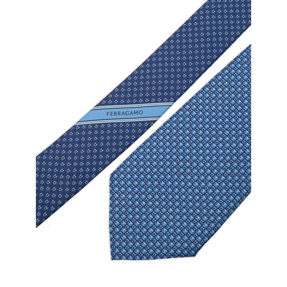 Salvatore Ferragamo Ferragamo BROWN Ties & Bow Ties Size ONE SIZE - 3 Thumbnail