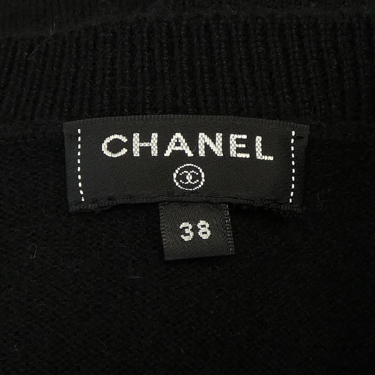 Chanel Chanel Chanel Cashmere Knit Others Tops P61660K47202 DUTY FREE for USA Size ONE SIZE - 5 Thumbnail