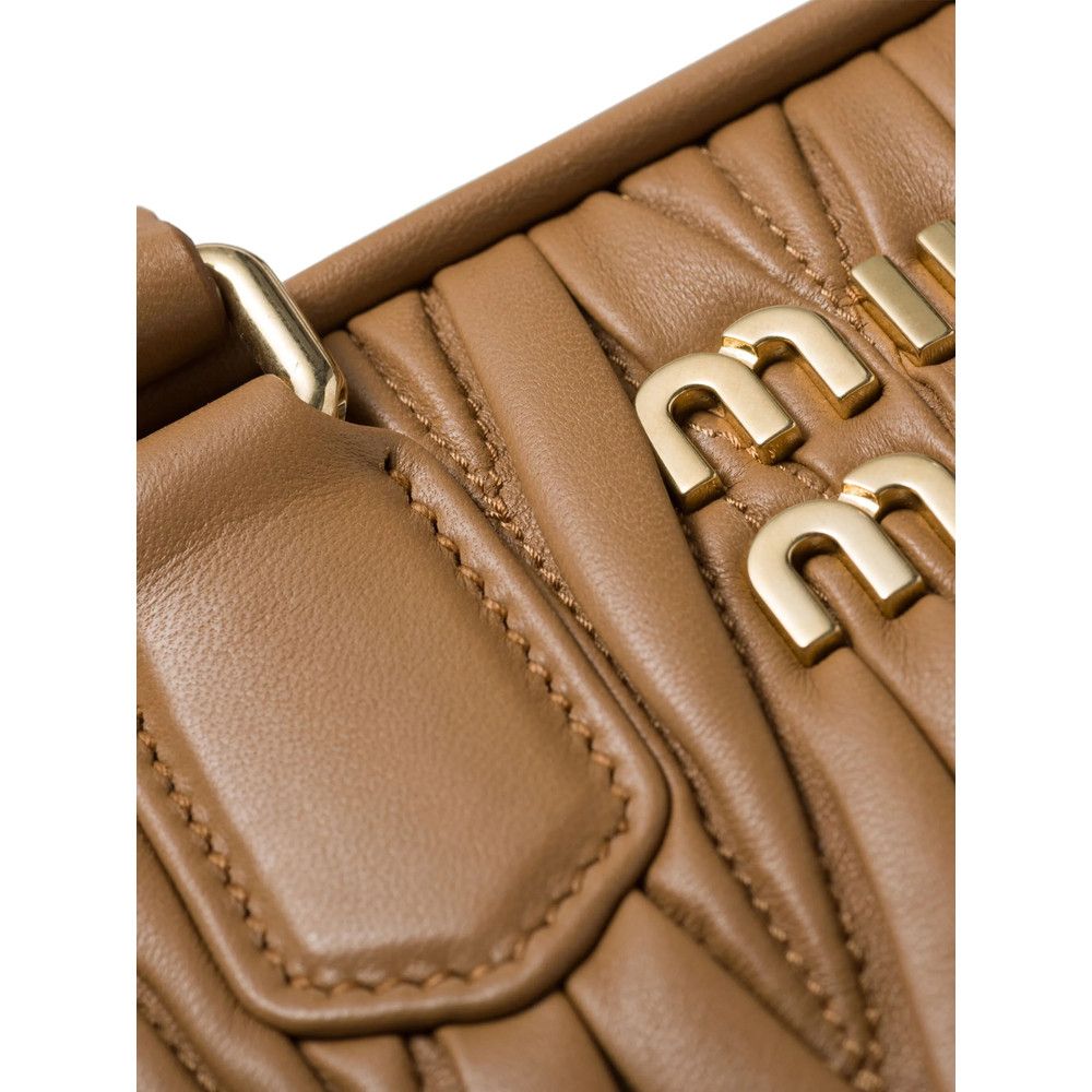 Miu Miu Miu Miu BROWN Tote Bags Size ONE SIZE - 2 Thumbnail